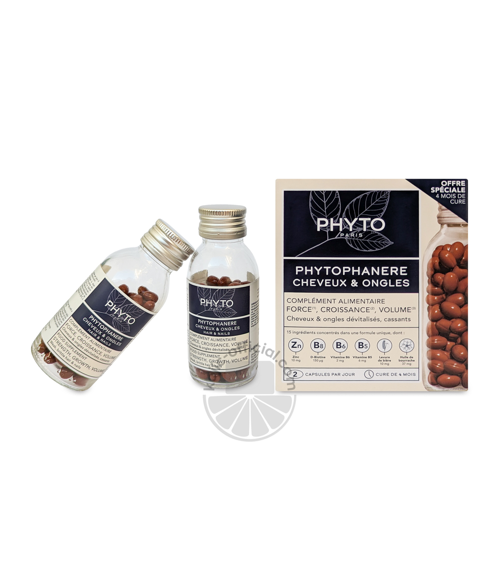 Phyto Phytophanere Anti-Hair Loss Supplement 4 Months, 240 Caps